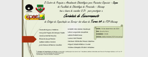 Convite entrega de diplomas Cepae 2024