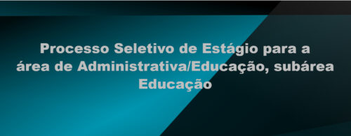 Estágio creche 2024