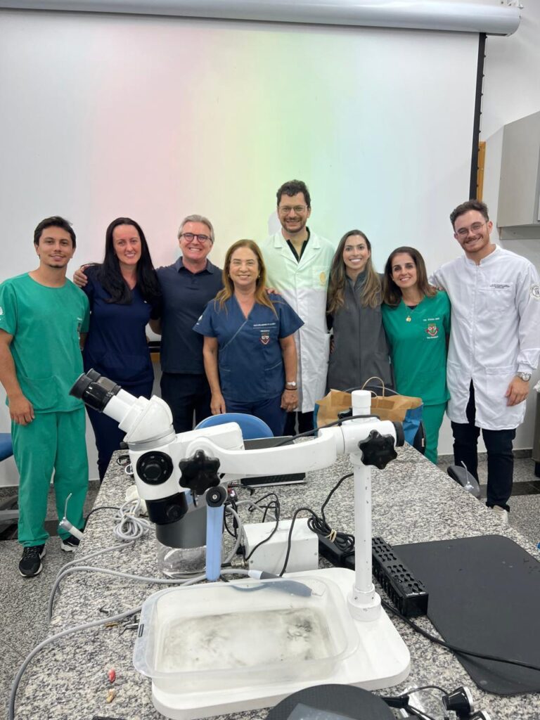 Presença do Prof. Paulo na aula do Prof. Alexandre Capelli curso de Atualização - Thiago Bessa Marconato Antunes, Profa. Talita Tartari, Prof. Alexandre Capelli, Profa. Brenda Gomes, Prof. Paulo Jorge Palma, Profa. Marina Marciano, Ana Cristina Padilha Janini, Ed Campos Vieira Neto