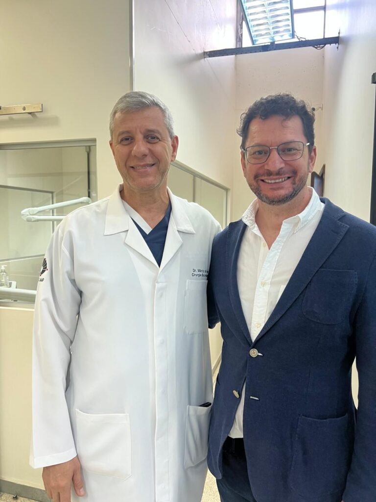 Professores Marcio de Moraes e Paulo Palma