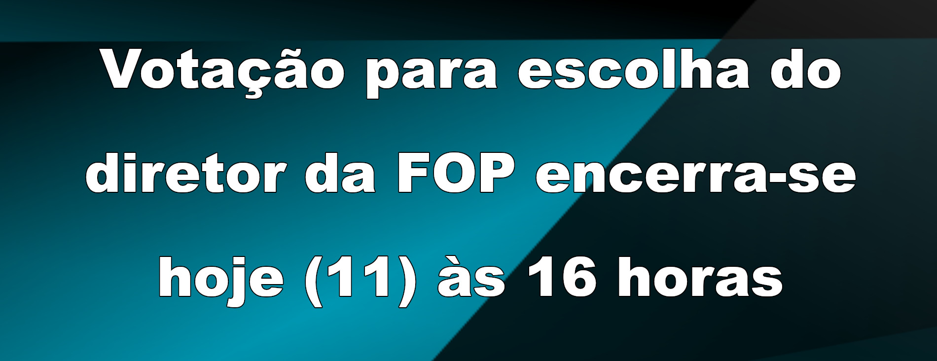 Encerramento votação