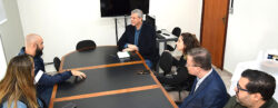 Reunião com secretário de saúde