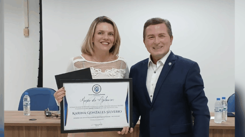 Homenagem da Câmara a Karina