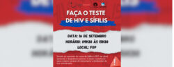 Teste de sífilis e HIV