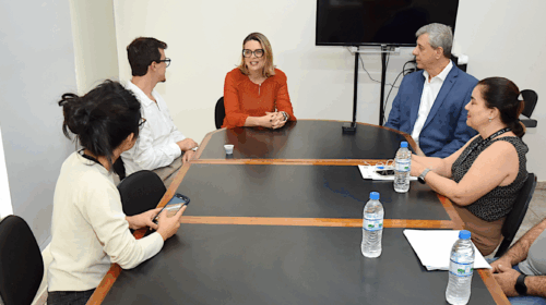 Visita deputado Guilgerme Cortez